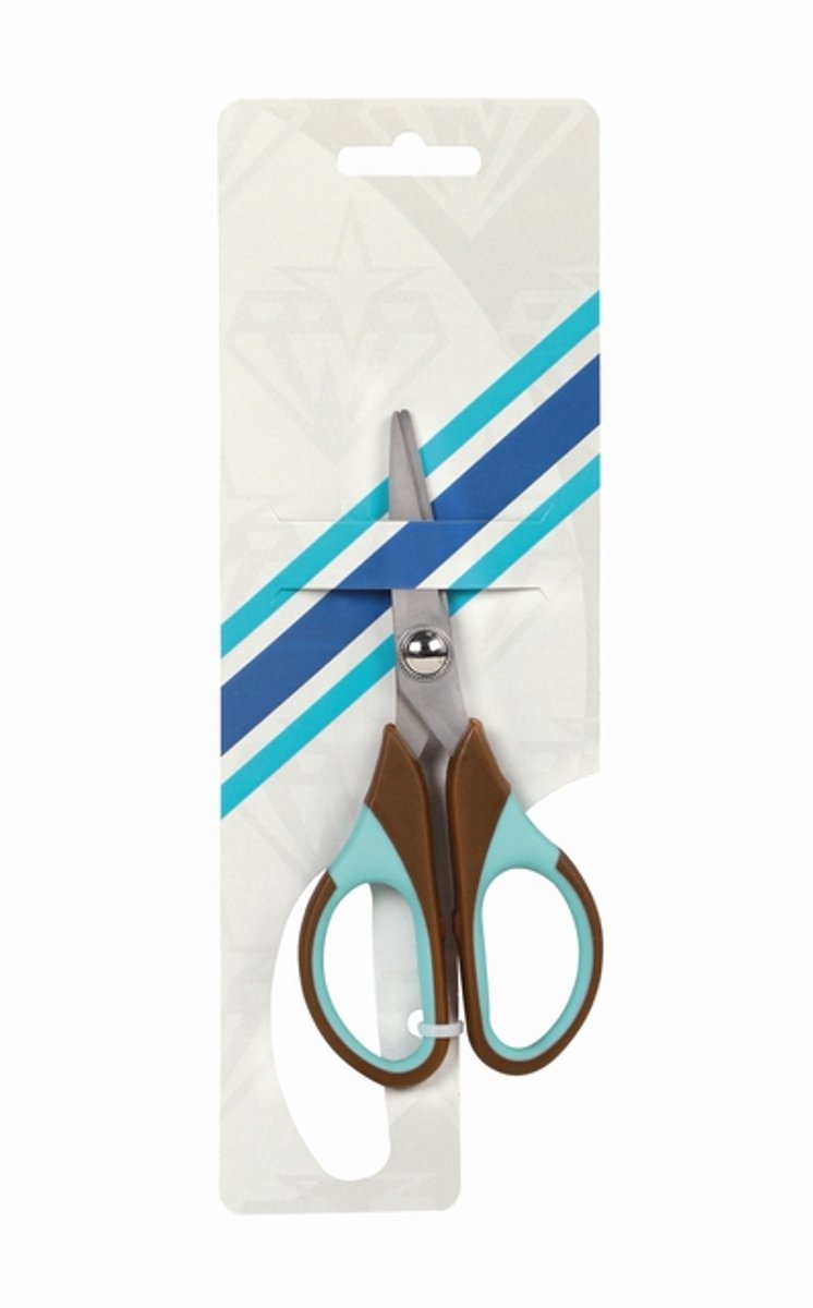 Schaar Office 140mm roestvast staal titanium soft grip | 4 stuks